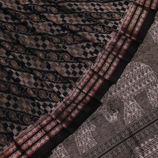 Sambalpuri Handloom Silk Saree - Luxurious Pata