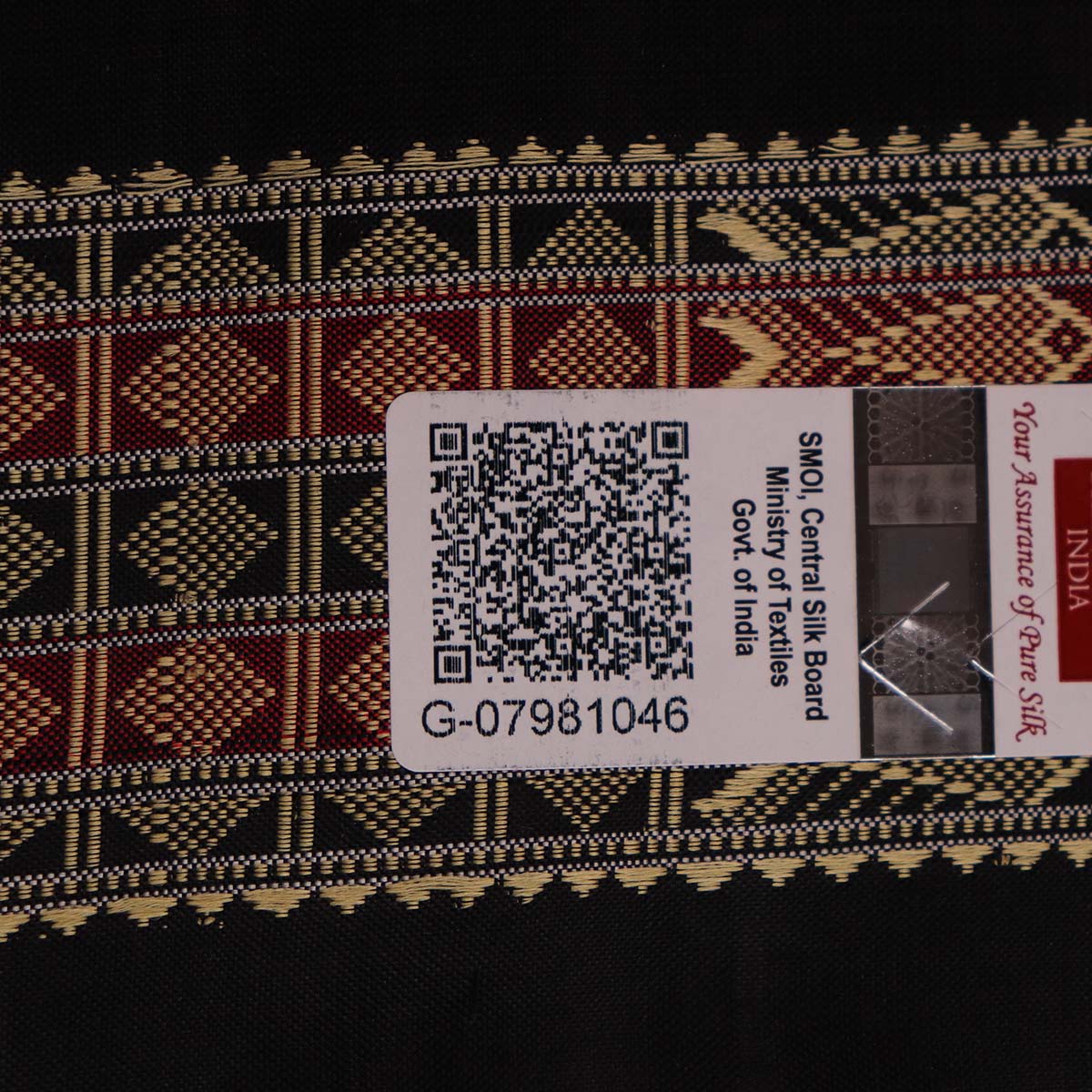 Sambalpuri Handloom Silk Saree - Luxurious Pata