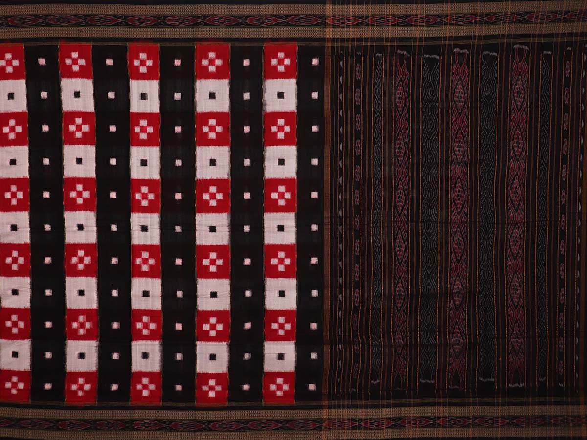 Handloom Sambalpuri Cotton Ikkat  Saree
