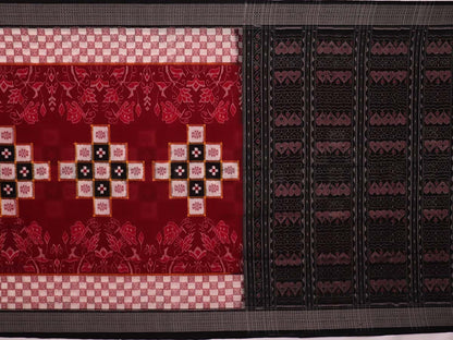 Handloom Sambalpuri Cotton Ikkat  Saree