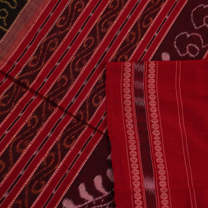ହ୍ୟାଣ୍ଡଲୁମ୍ ସମ୍ବଲପୁରୀ କଟନ୍ ଇକକେଟ୍ ସାରି |