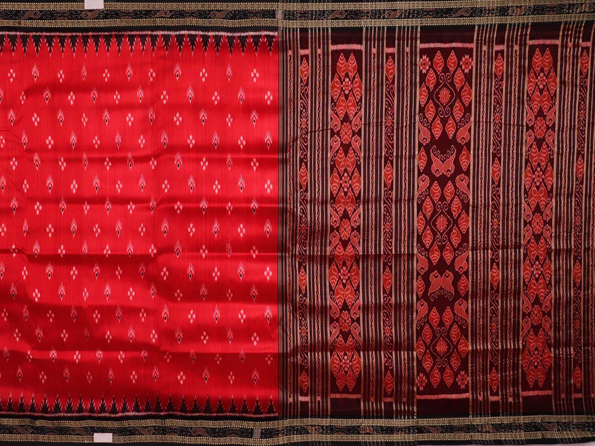 Sambalpuri Handloom Silk Saree - Luxurious Pata