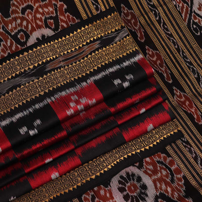 Sambalpuri Handloom Silk Saree - Luxurious Pata