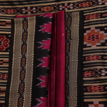 Sambalpuri Handloom Silk Saree - Luxurious Pata