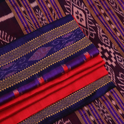 Sambalpuri Handloom Silk Saree - Luxurious Pata