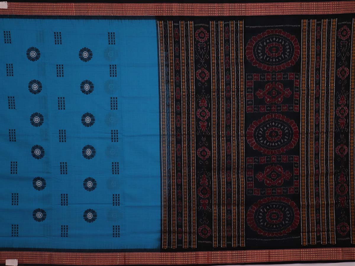 ହ୍ୟାଣ୍ଡଲୁମ୍ ବମ୍କାଇ କଟନ୍ ଇକାଟ ସାରି |