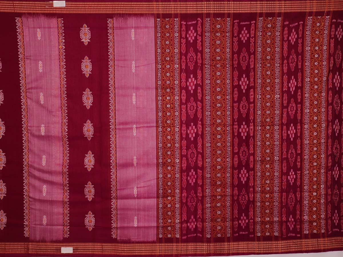 ହ୍ୟାଣ୍ଡଲୁମ୍ ବମ୍କାଇ କଟନ୍ ଇକାଟ ସାରି |