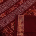 Handloom Bomkai Cotton Ikat Saree