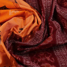 Handloom Bomkai Cotton Ikat Saree