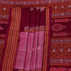 Handloom Bomkai Cotton Ikat Saree