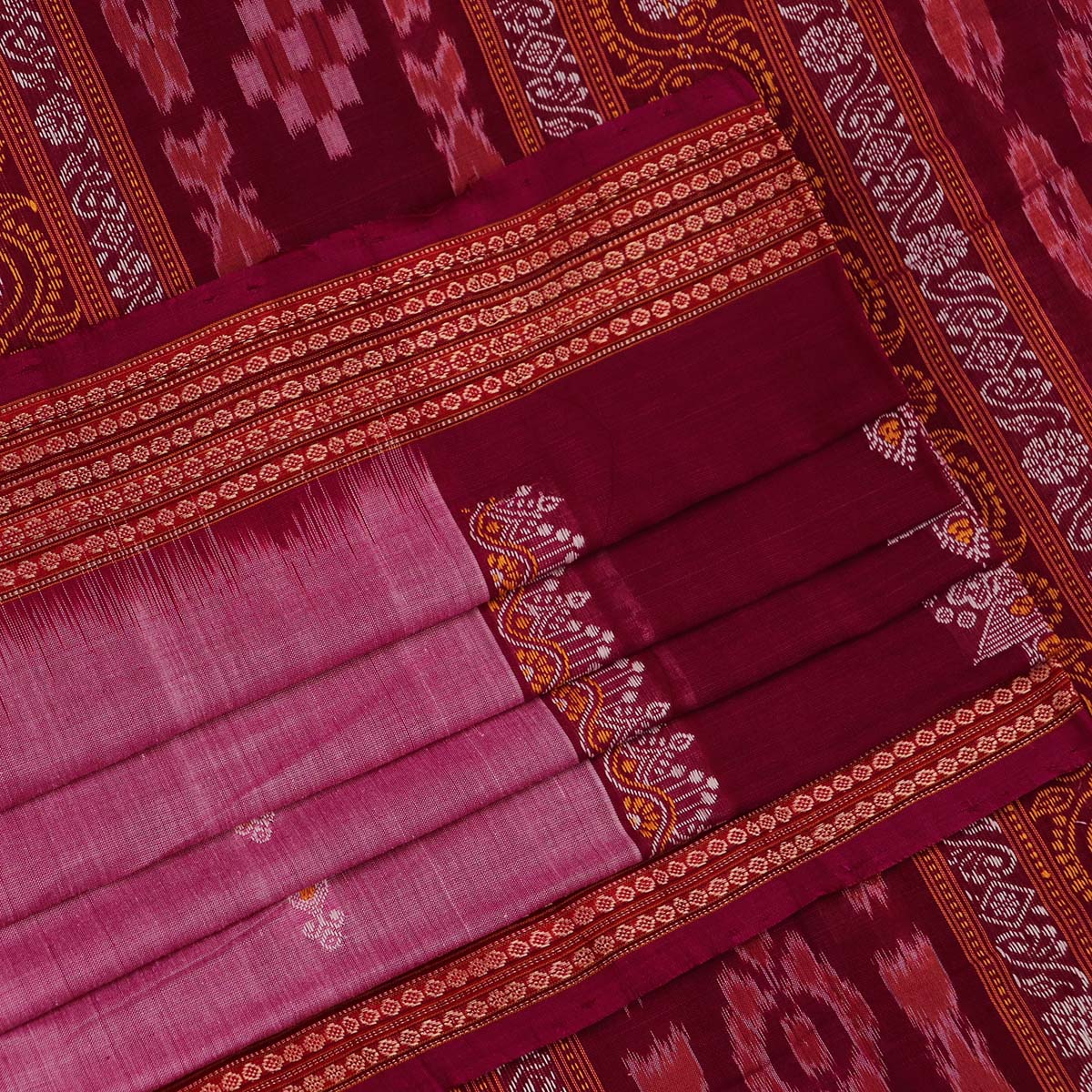 ହ୍ୟାଣ୍ଡଲୁମ୍ ବମ୍କାଇ କଟନ୍ ଇକାଟ ସାରି |
