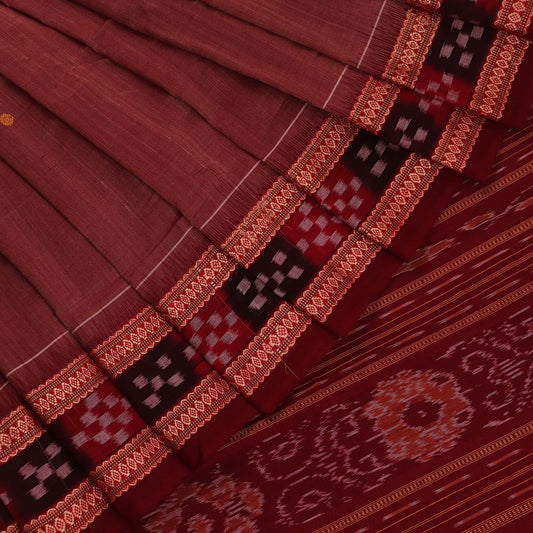 Handloom Sambalpuri Cotton Ikkat  Saree
