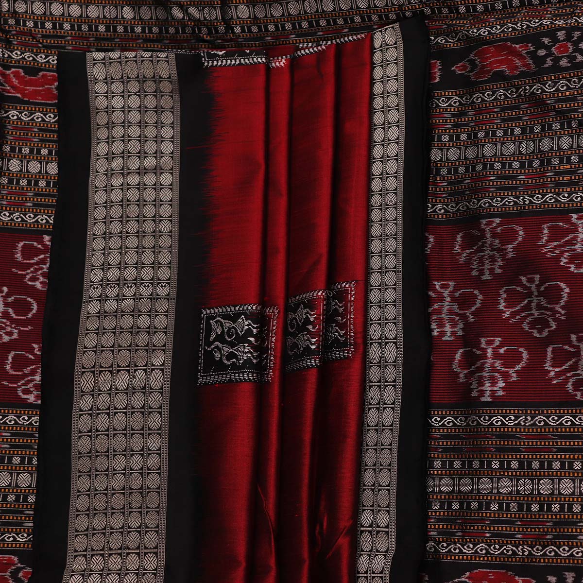 Handloom Silk Bomkai Saree