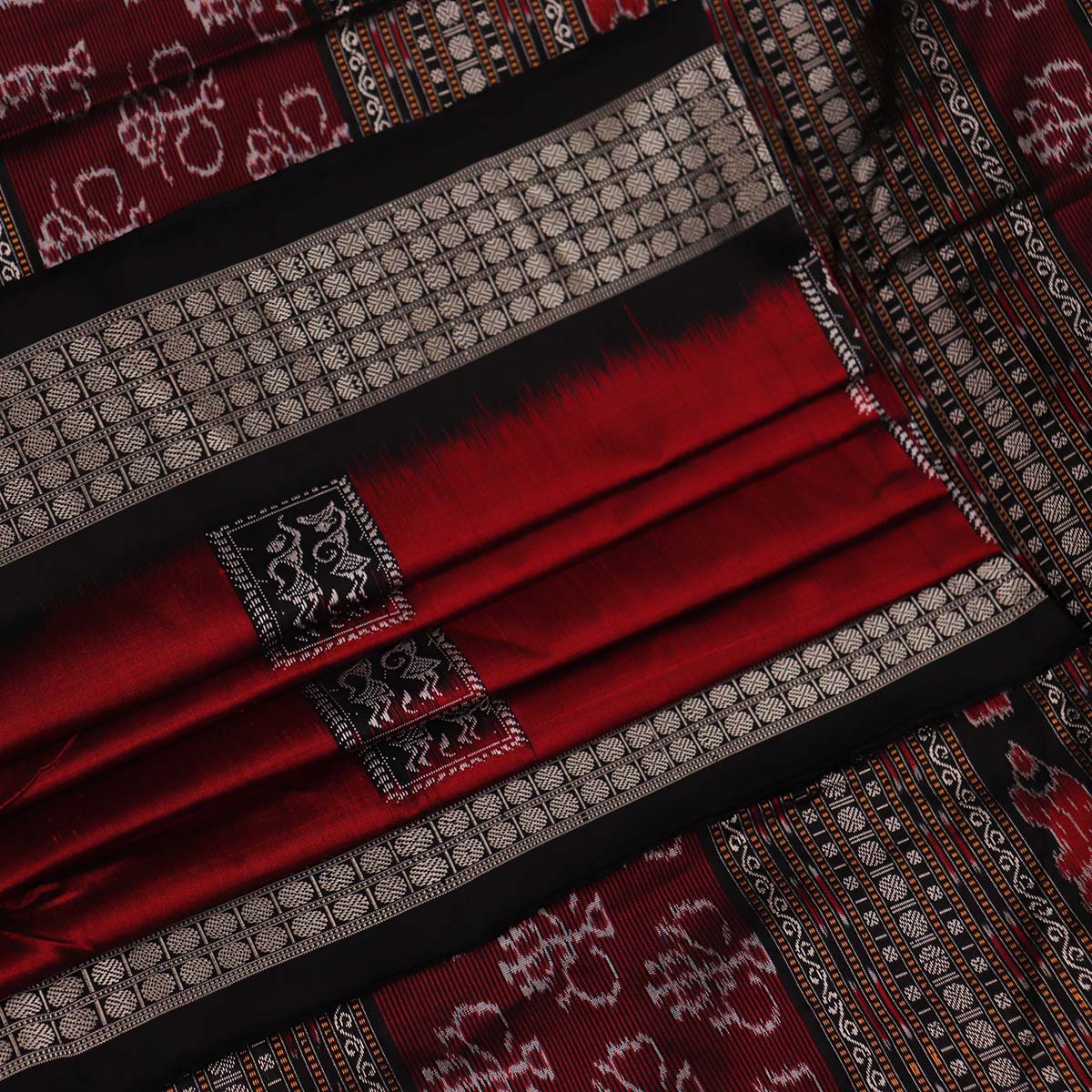 Handloom Silk Bomkai Saree
