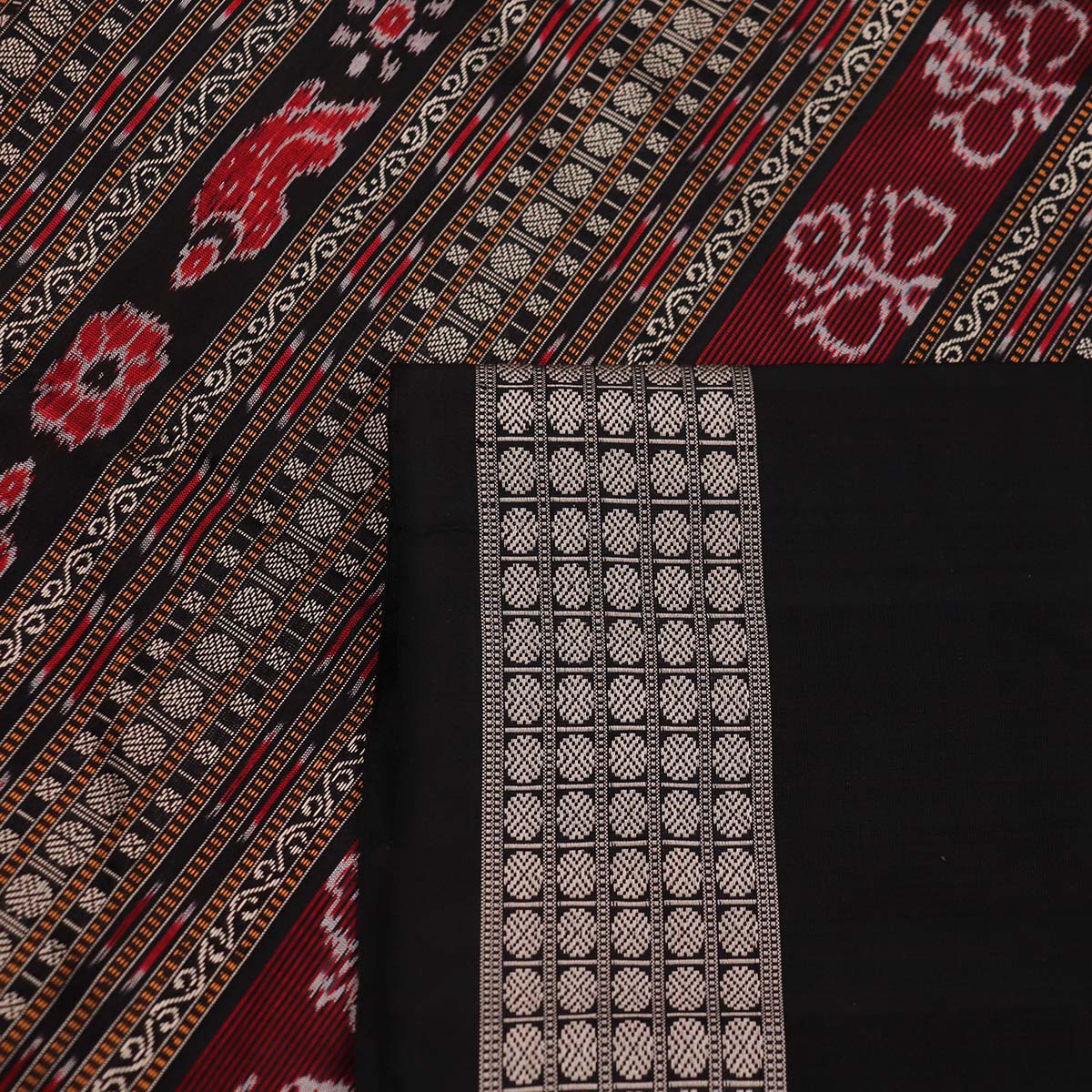 Handloom Silk Bomkai Saree