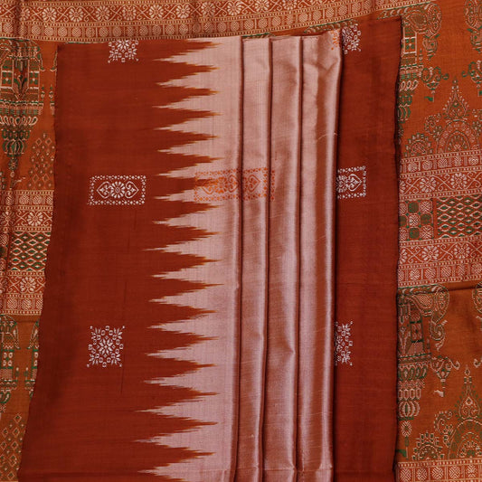 Handloom Silk Bomkai Saree