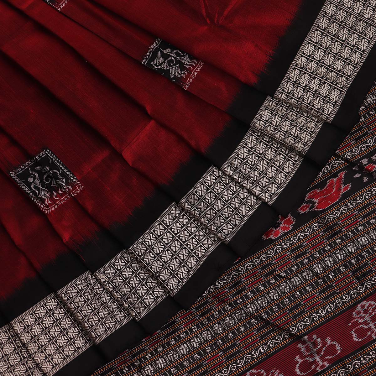 Handloom Silk Bomkai Saree