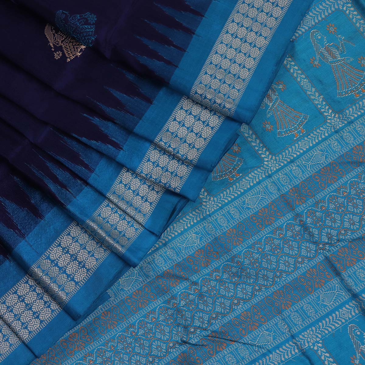Handloom Silk Bomkai Saree