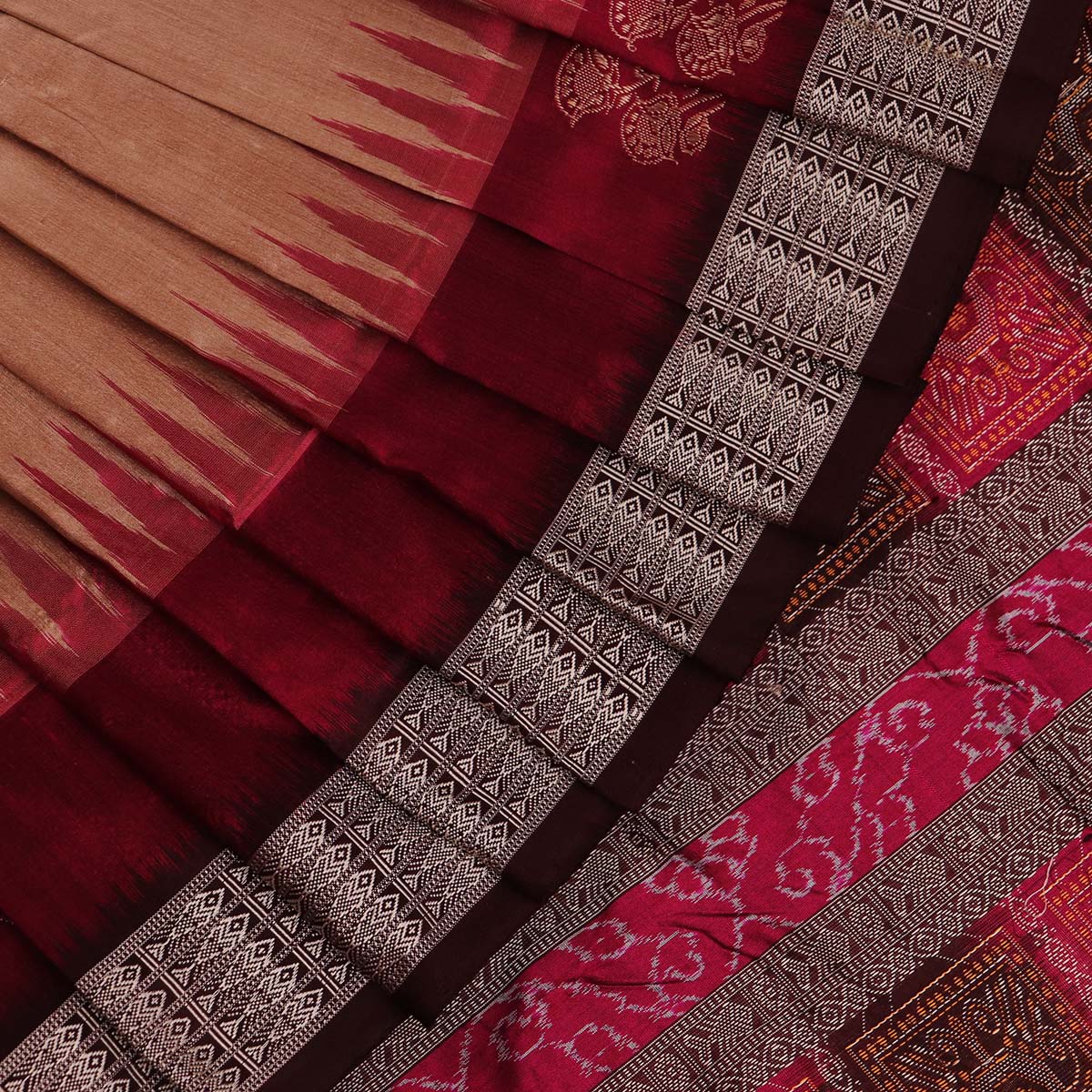 Handloom Silk Bomkai Saree