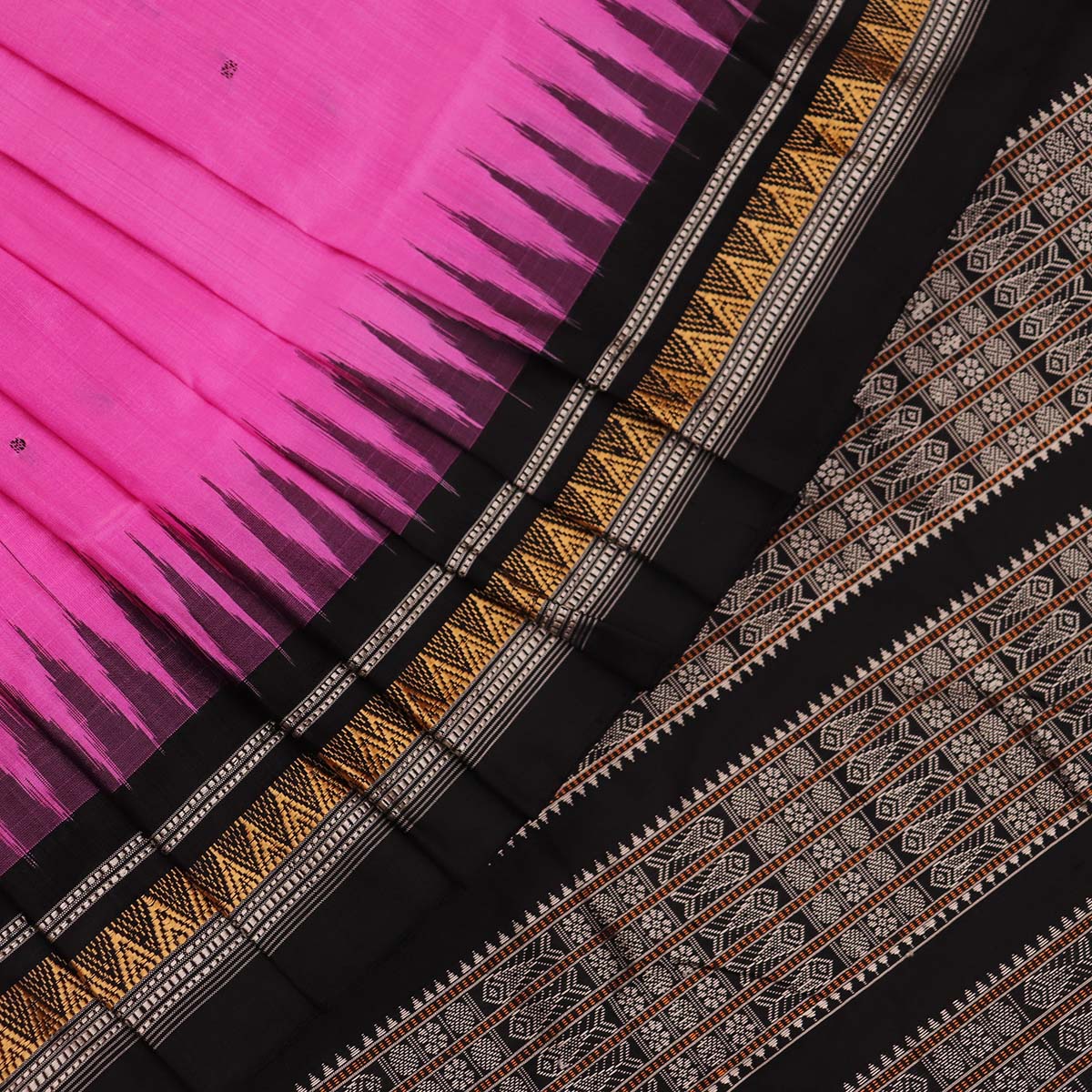 Handloom Silk Bomkai Saree
