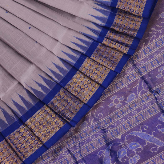 Handloom Sambalpuri Tissue Silk Saree