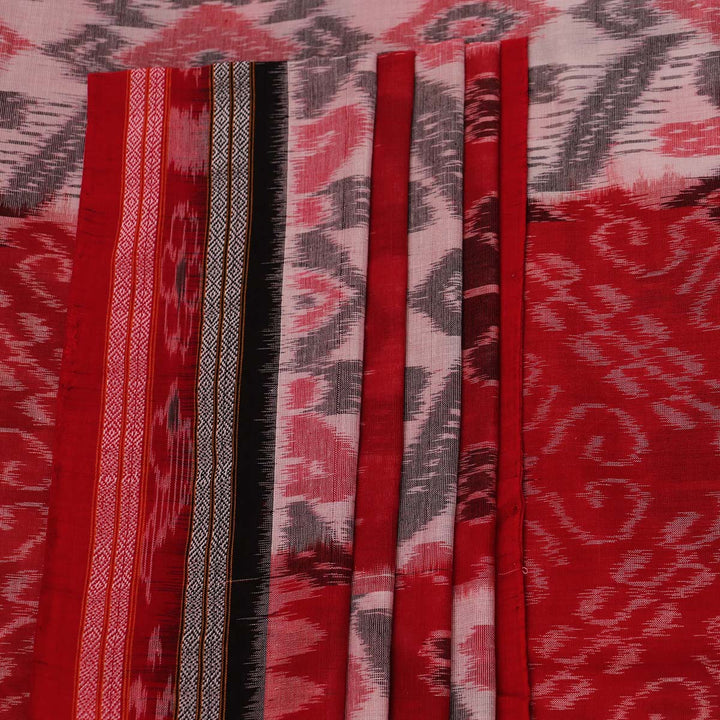 Handloom Sambalpuri Cotton Ikkat Saree