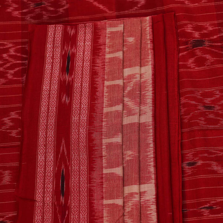 Handloom Sambalpuri Cotton Ikkat  Saree