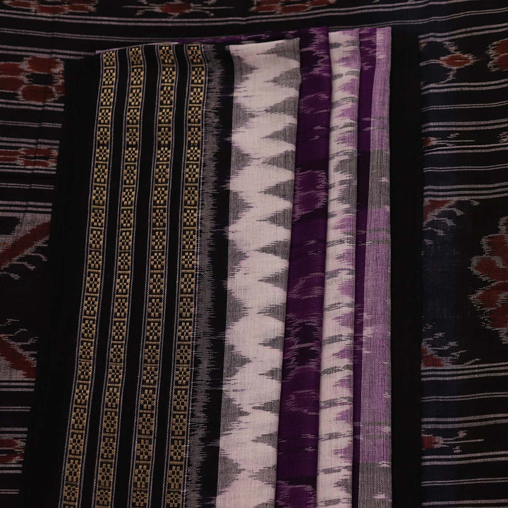 Handloom Sambalpuri Cotton Ikkat Saree