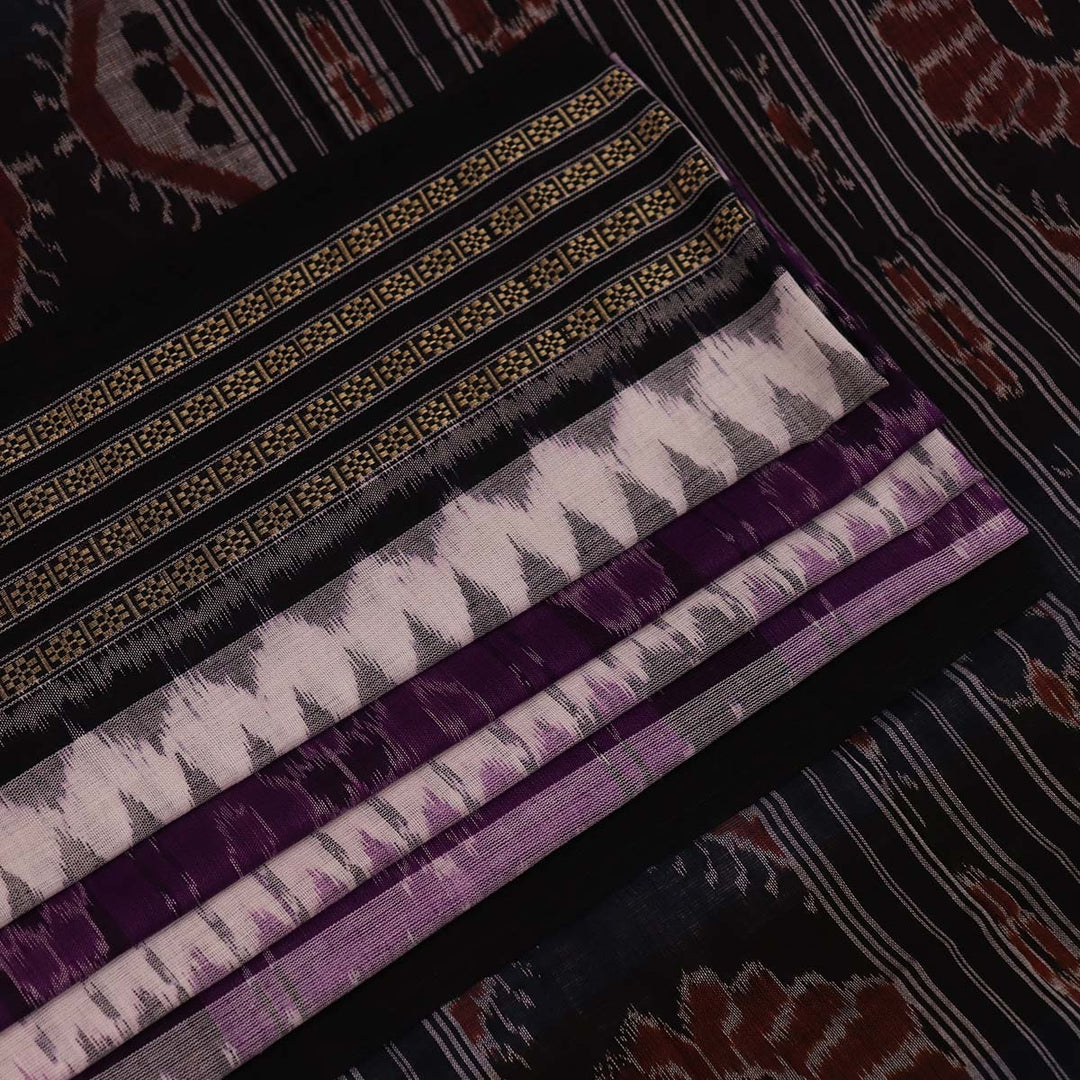 Handloom Sambalpuri Cotton Ikkat Saree