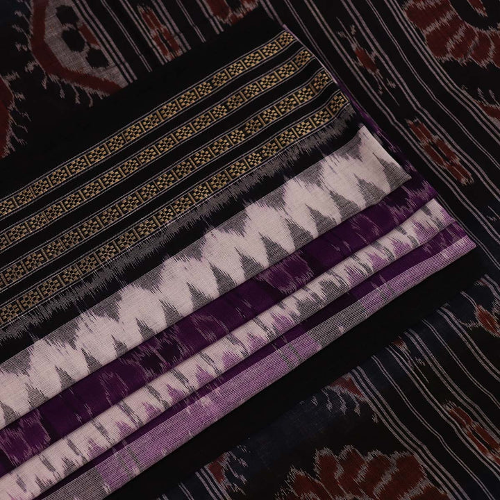 Handloom Sambalpuri Cotton Ikkat Saree