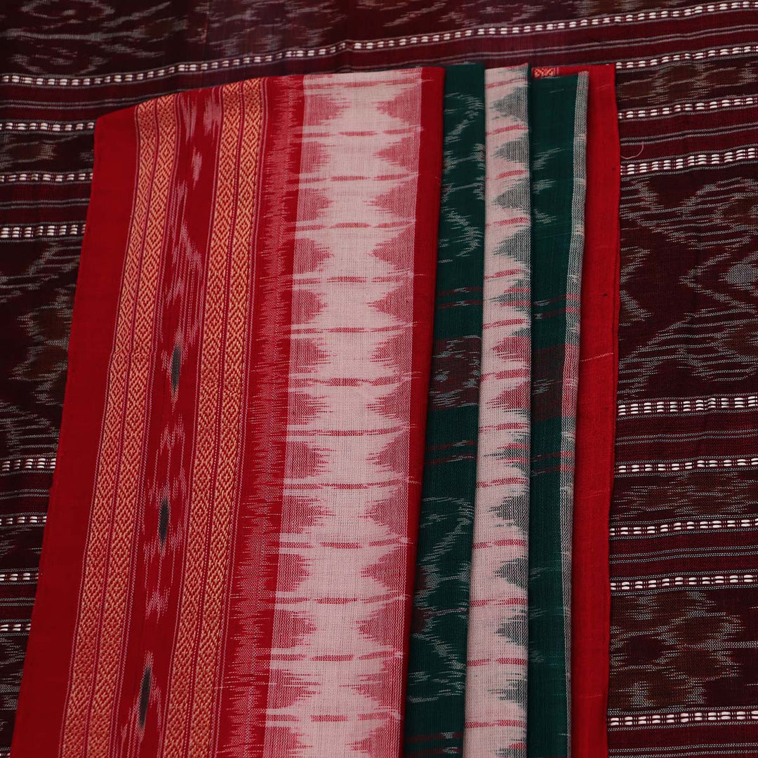 Handloom Sambalpuri Cotton Ikkat Saree