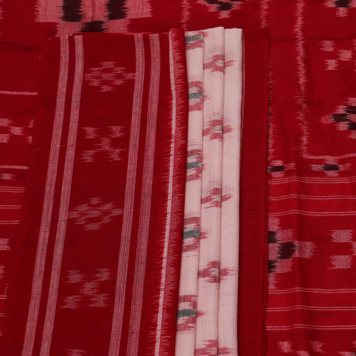 Handloom Sambalpuri Cotton Ikkat Saree