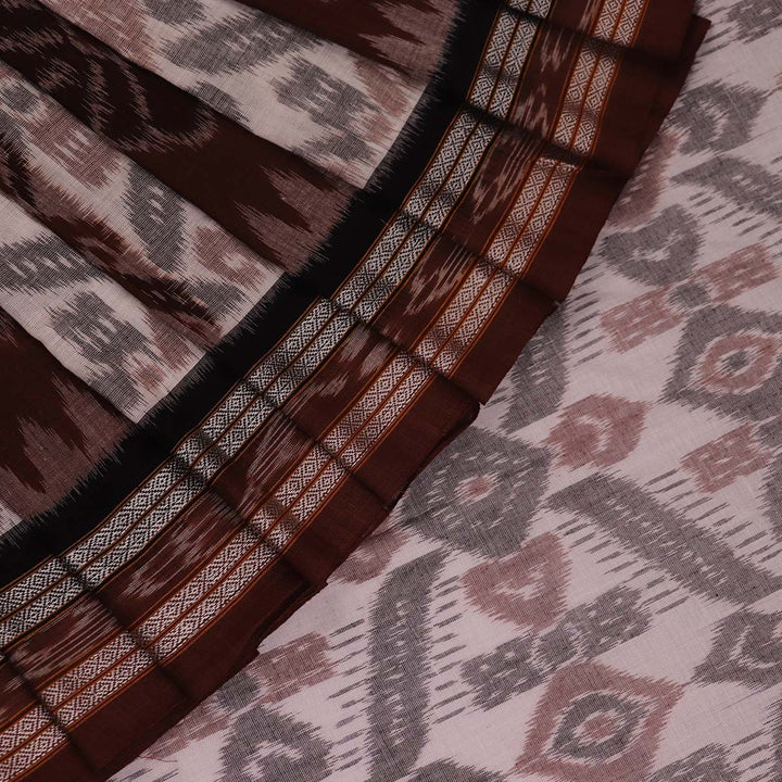 Handloom Sambalpuri Cotton Ikkat Saree