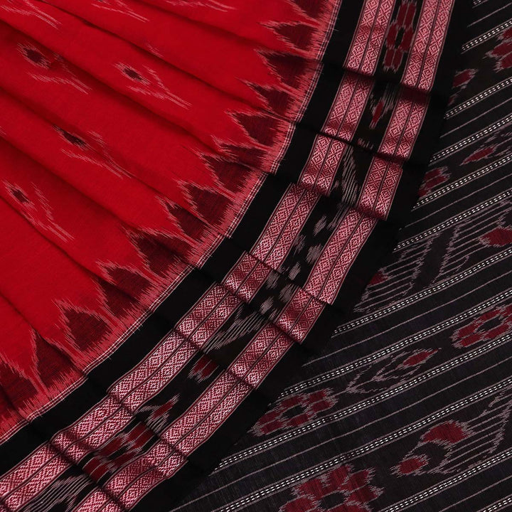 Handloom Sambalpuri Cotton Ikkat Saree