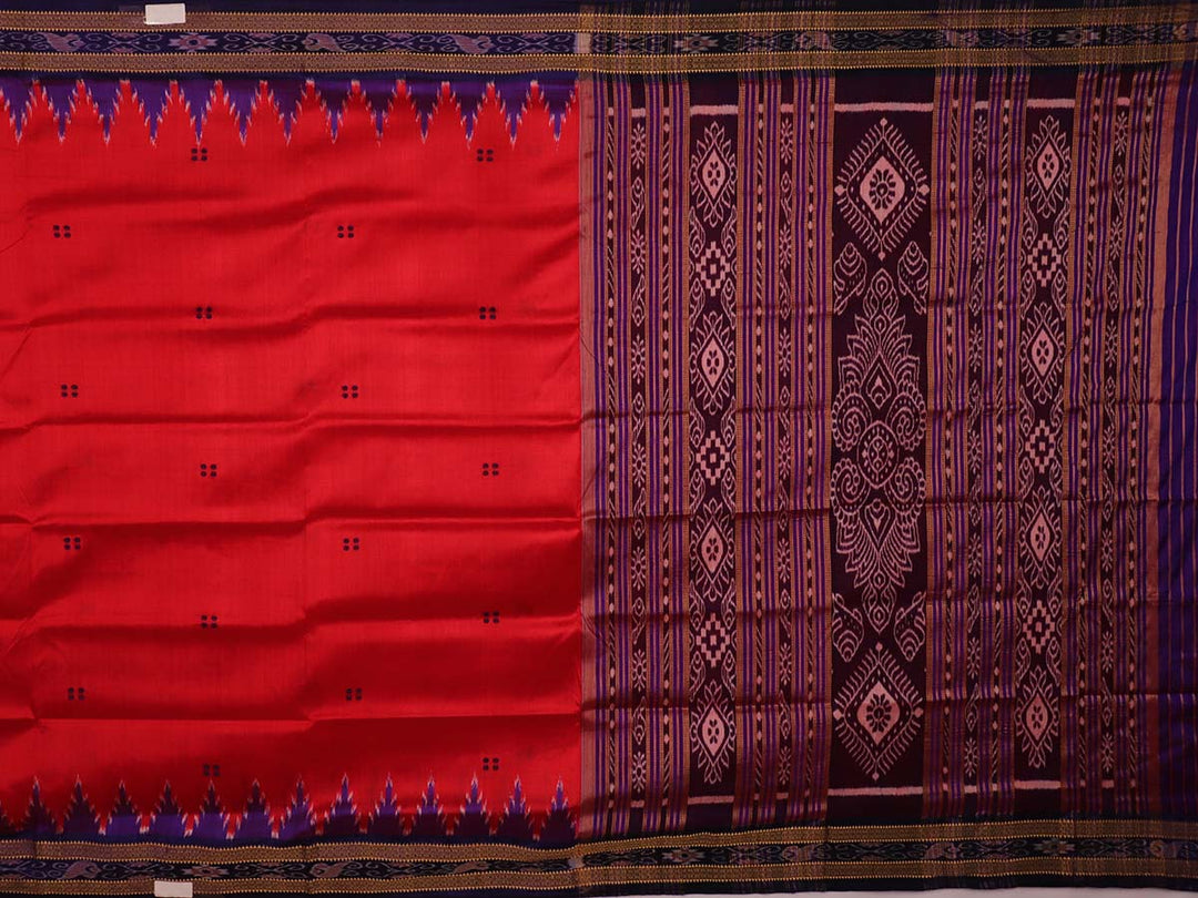 Handloom Khandua Silk Ikat Saree