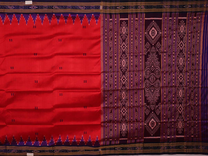 Handloom Khandua Silk Ikat Saree