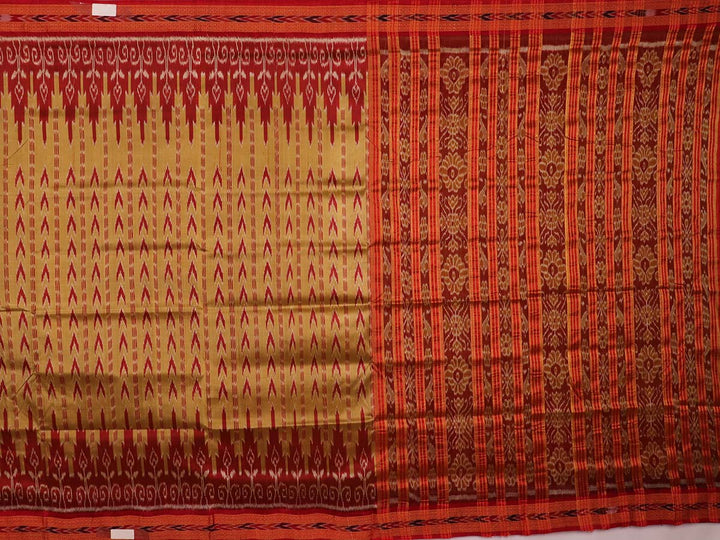 Handloom Khandua Silk Ikat Saree