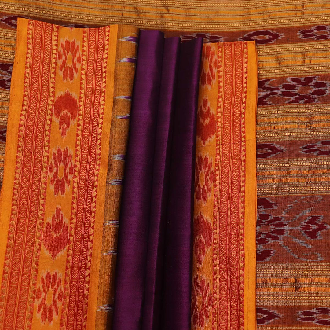 Handloom Khandua Silk Ikat Saree