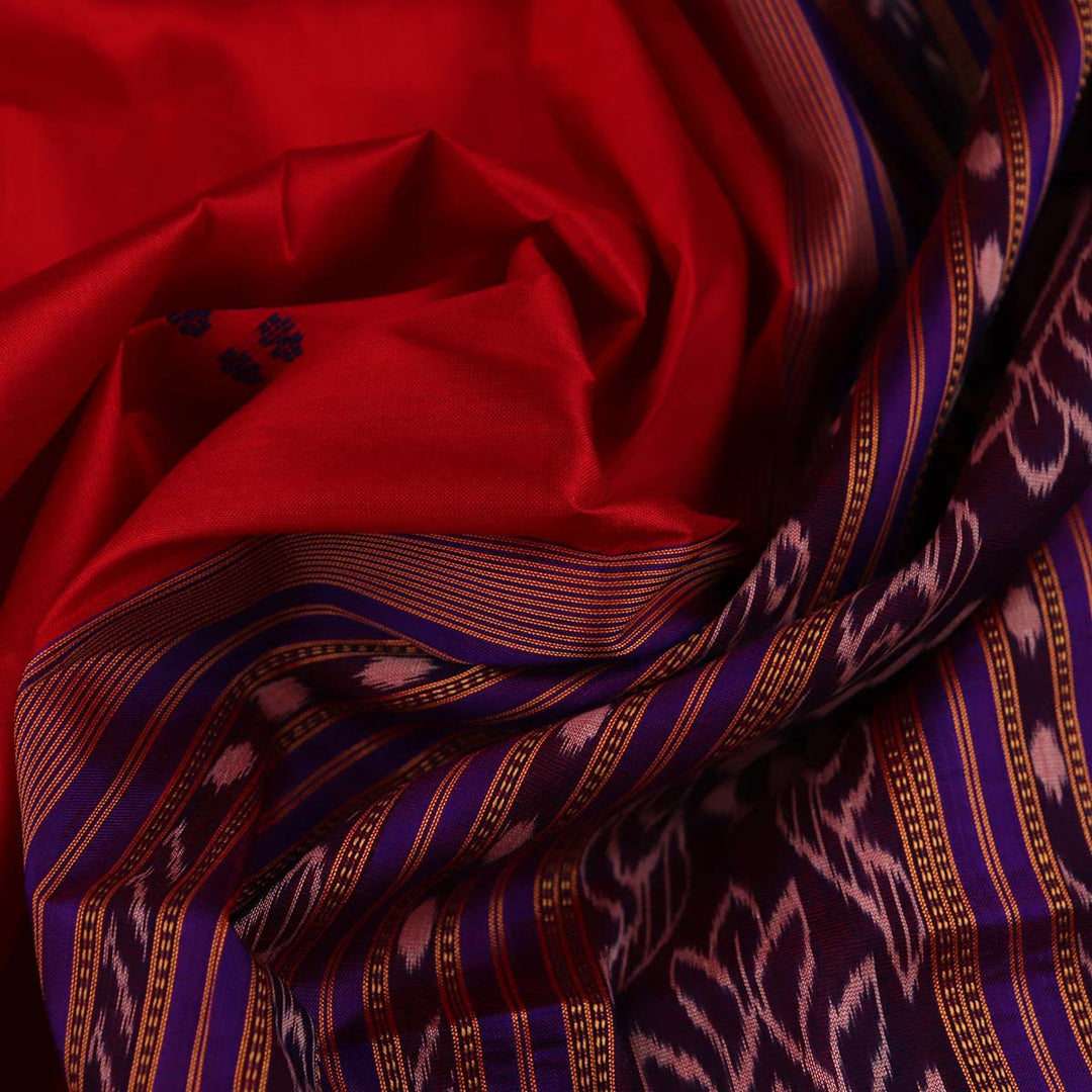 Handloom Khandua Silk Ikat Saree