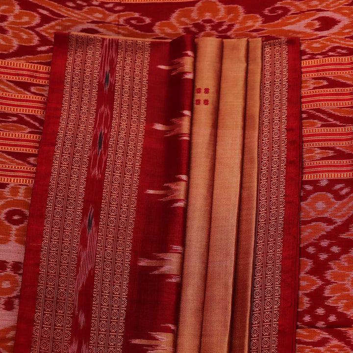 Handloom Khandua Silk Ikat Saree