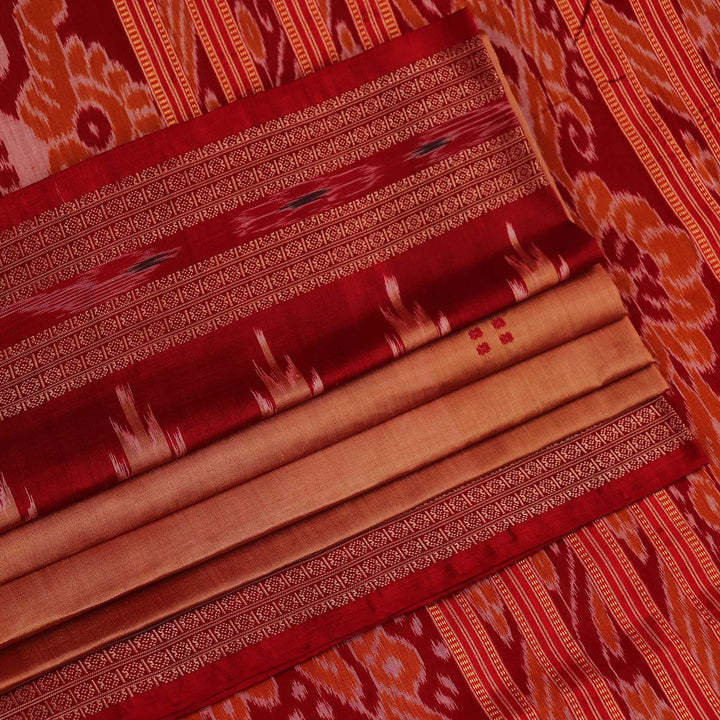 Handloom Khandua Silk Ikat Saree