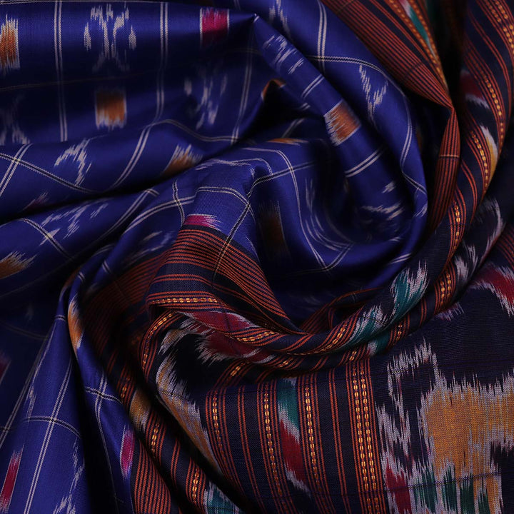 Handloom Khandua Silk Ikat Saree