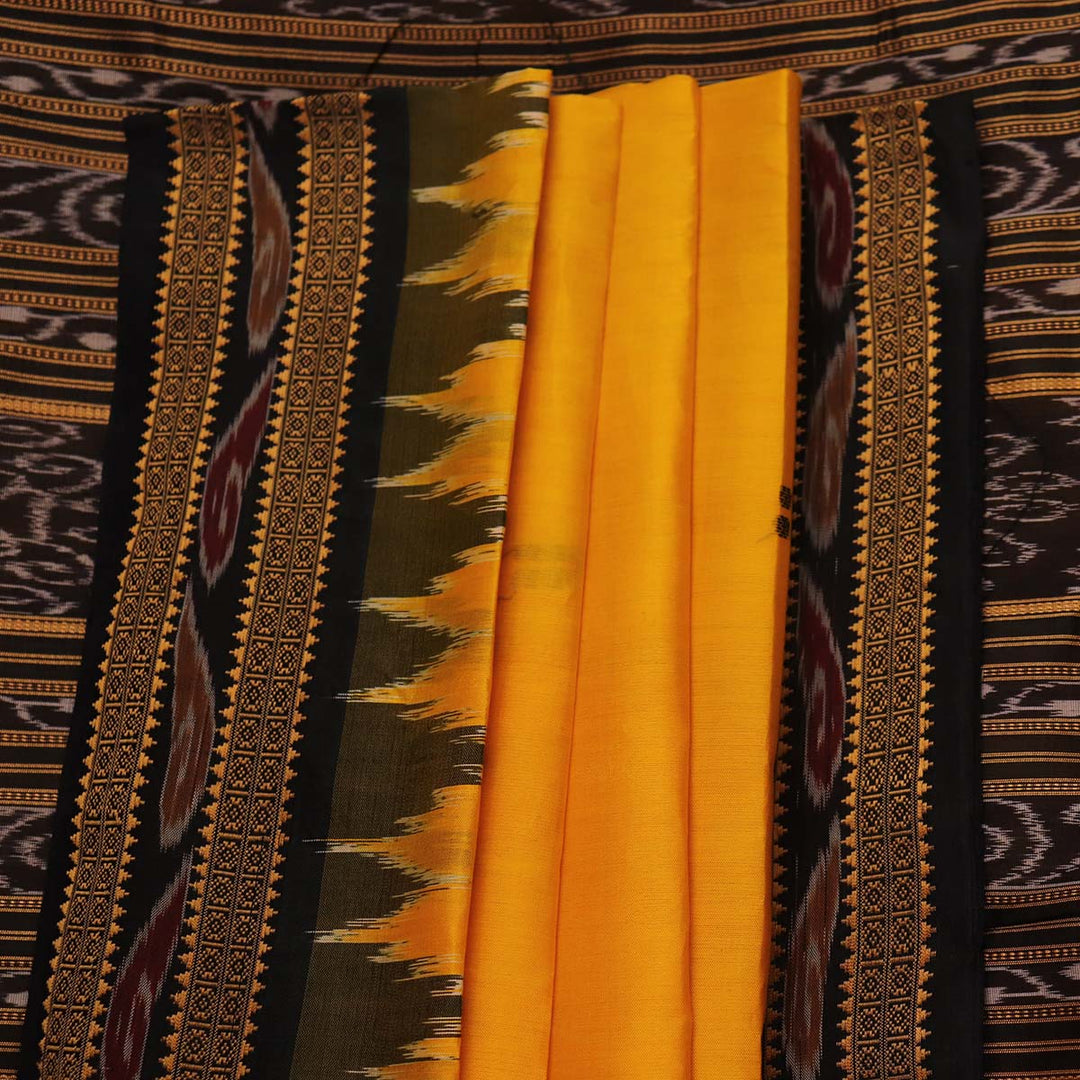 Handloom Khandua Silk Ikat Saree