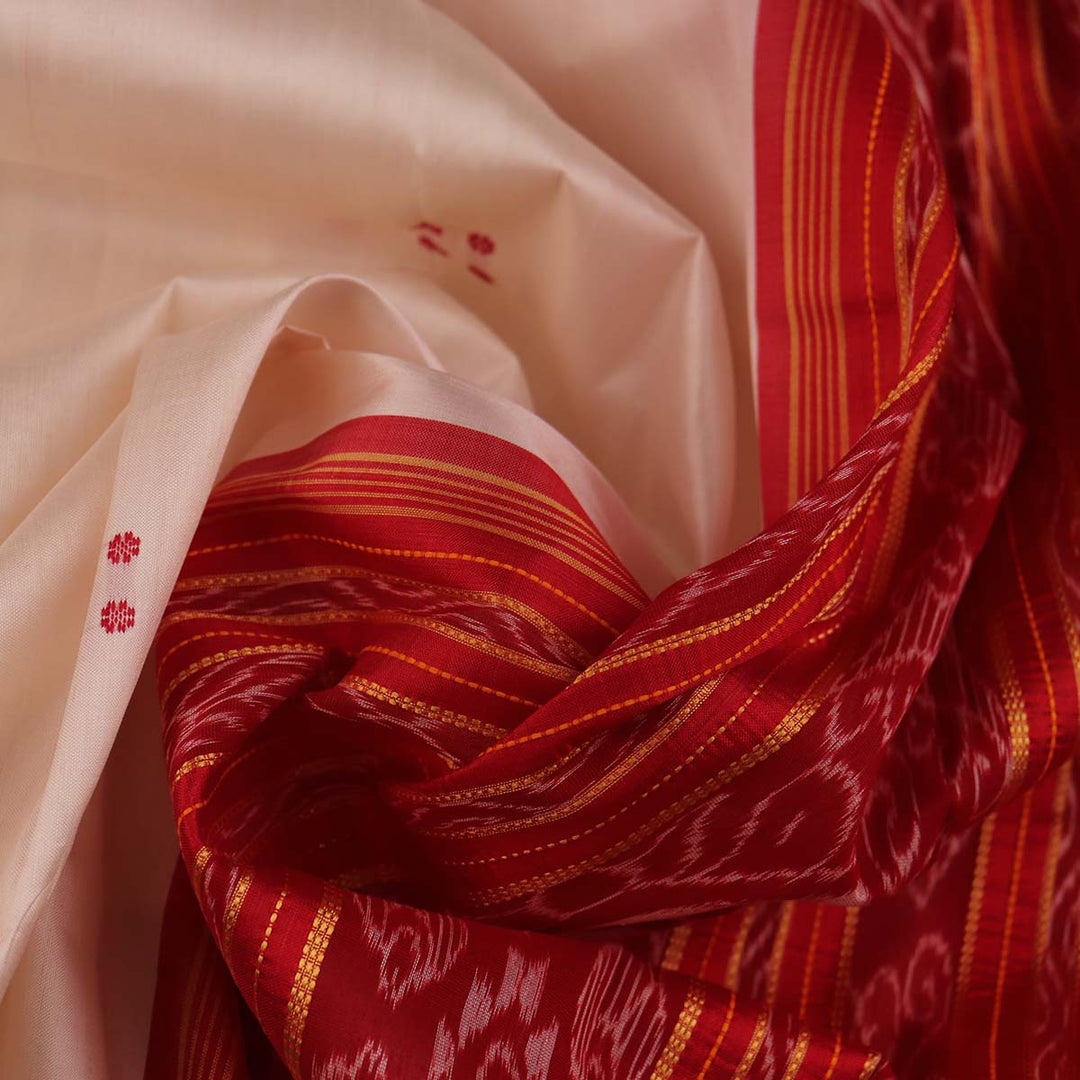 Handloom Khandua Silk Ikat Saree