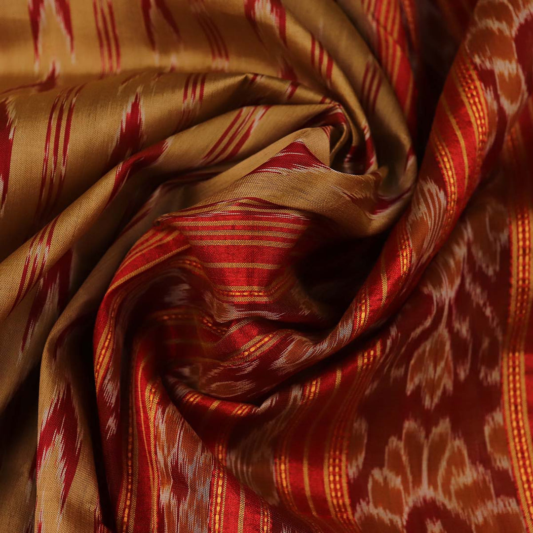 Handloom Khandua Silk Ikat Saree