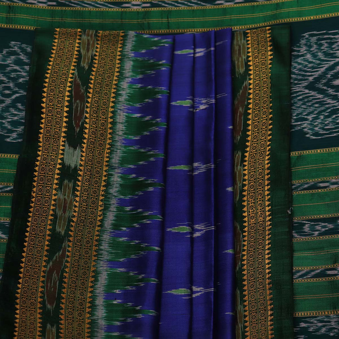 Handloom Khandua Silk Ikat Saree