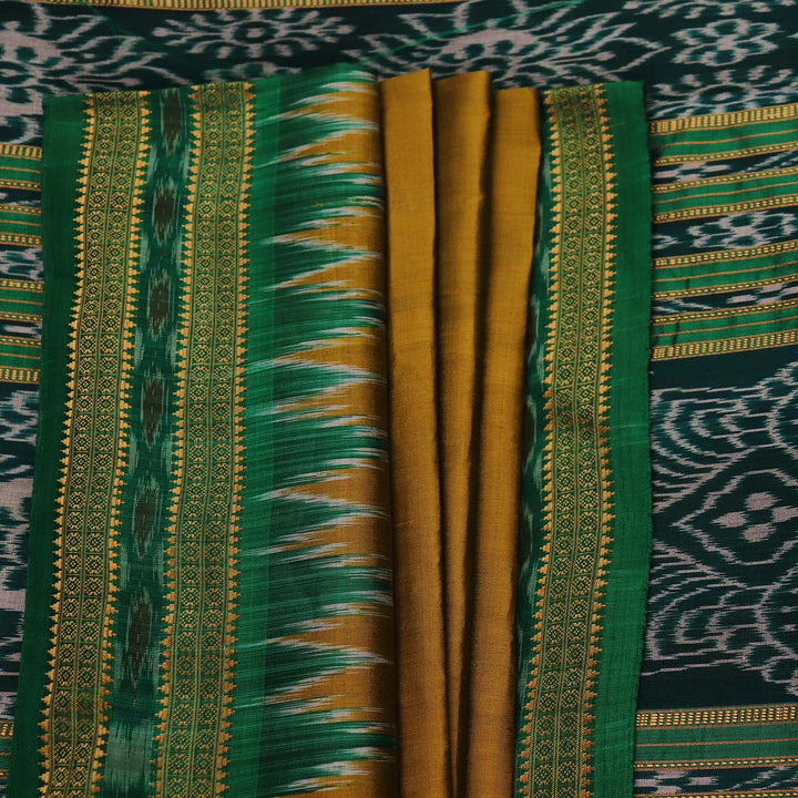 Handloom Khandua Silk Ikat Saree