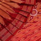 ହ୍ୟାଣ୍ଡଲୁମ୍ ଖଣ୍ଡୁଆ ସିଲ୍କ ଇକାଟ ସାରୀ |