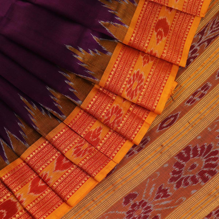 Handloom Khandua Silk Ikat Saree