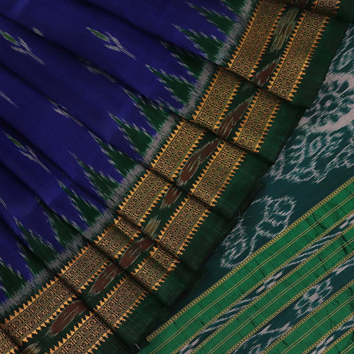 Handloom Khandua Silk Ikat Saree